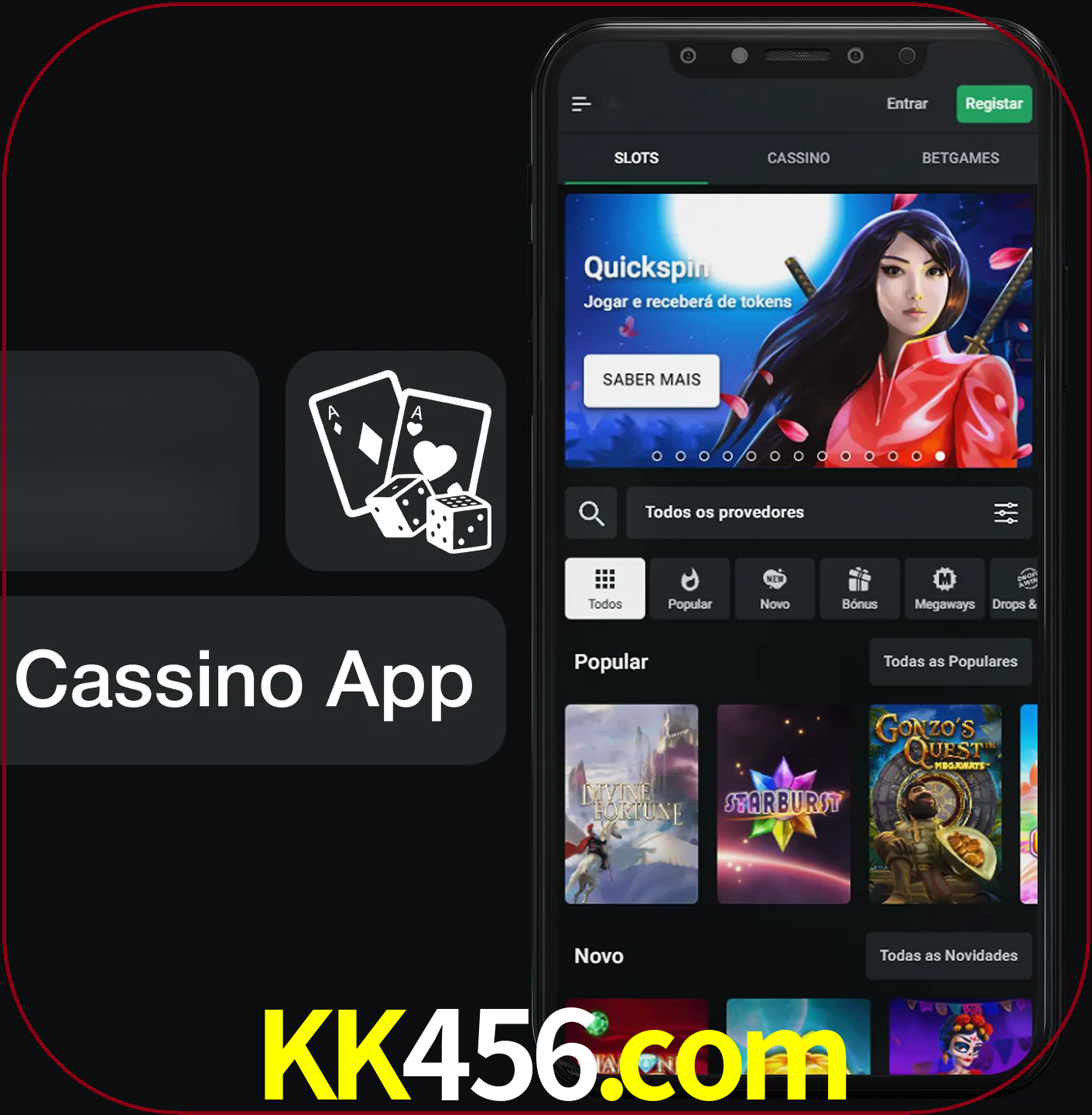 Jogue jogos de cassino e ganhe.